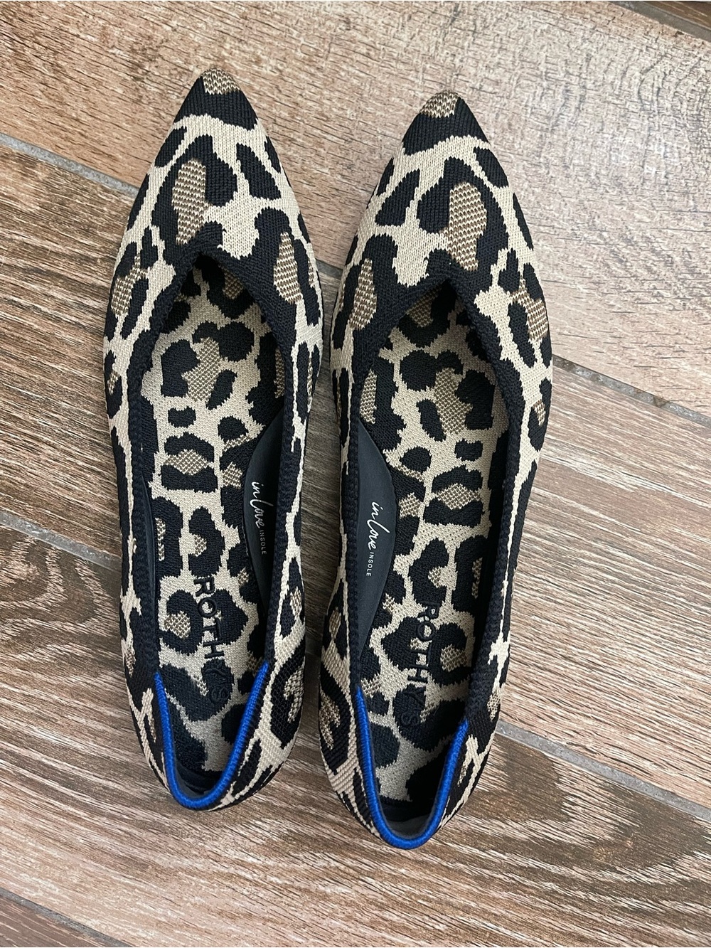 Rothy's The Point II Desert Cat Size 9